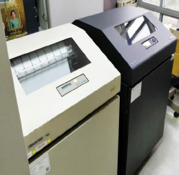 普印力P8000系列封闭型机柜式高速行式打印机