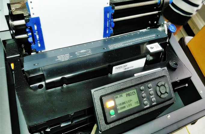 日野汽车泰国分公司的P8C15型号高速行式打印机