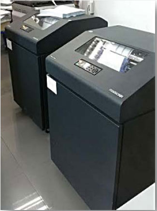 普印力高速行式打印机在快速打印发票和报告