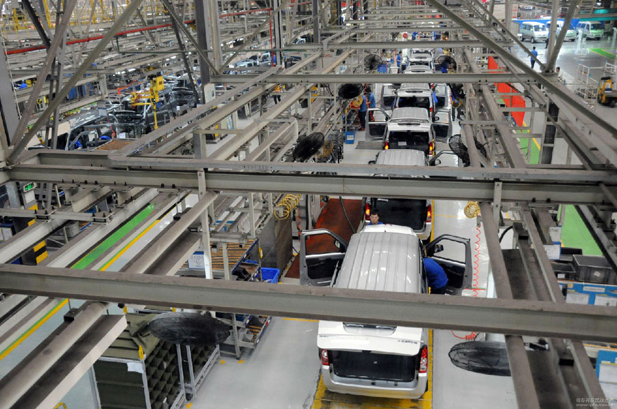 奇瑞汽车在安徽省芜湖市经济技术开发区内的生产工厂