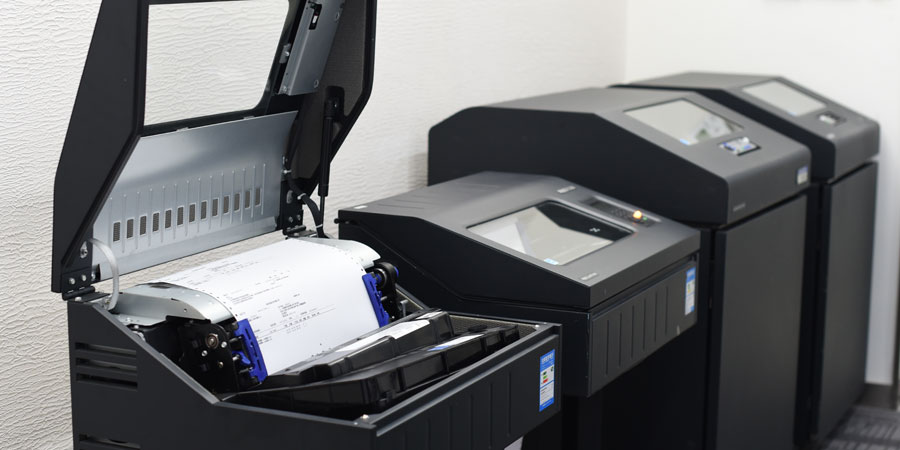 高速行式打印机质量升级，批量文件快速连续输出享工业级性价比